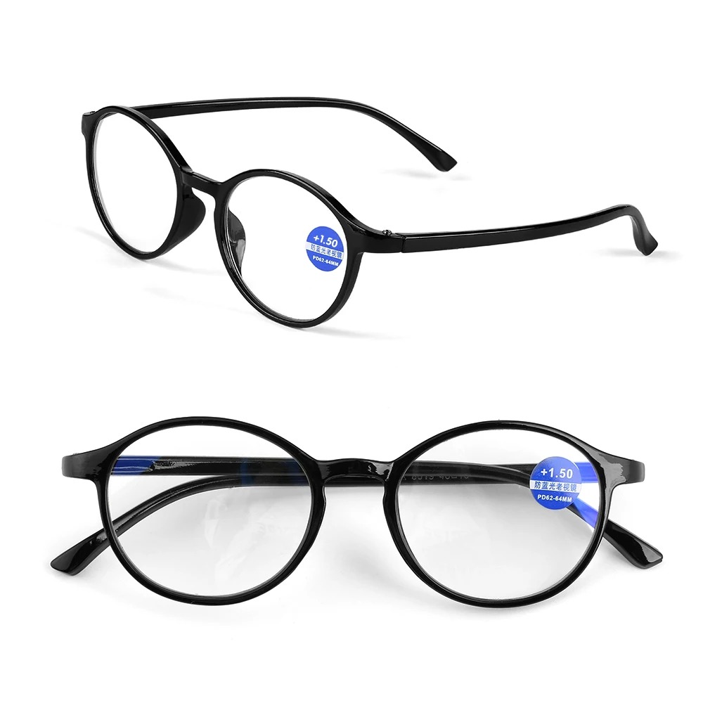 

Classic Unisex Reading Glasses Anti Blue Rays Presbyopia Eyeglasses Antifatigue Computer Eyewear with Strength+1.00~+4.00