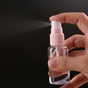 

Portable Storage Lotion Perfume Shampoo Container Makup Travel Bottle Cosmetics Spray Atomizer Pump Refillable Bottle Dispenser