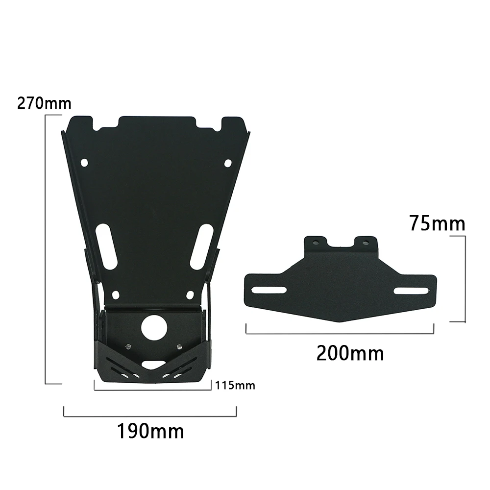 For BMW R NINET NINE T 9T R9T Racer Scramble urban 2014-2019 Motorcycle Tail Mount License Plate Bracket Rear Holder Accessories