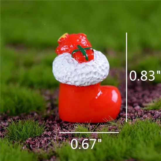 Xmas Boot Рождественская миниатюрная фигурка для украшения гирлянды Санта-Клаус, статуя из смолы, украшение автомобиля, рождественские украшения-игрушка, подарки для детей - Цвет: Xmas Boot