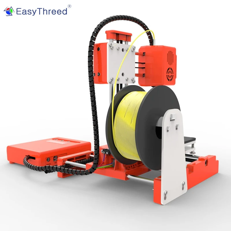 Easythreed X1 мини дети родитель-ребенок образование подарок начальный уровень персональный студенческий 3d принтер ЕС штекер