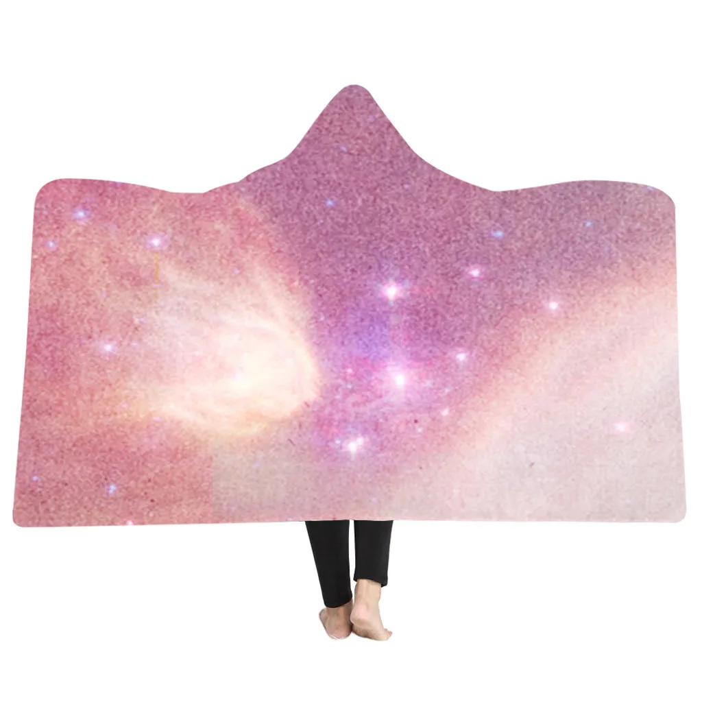 3D Printed College Flag Hooded Blanket Air Conditioner Cover Blanket Plush Sherpa Throw Blanket Hoodie Blanket Travel Bedding