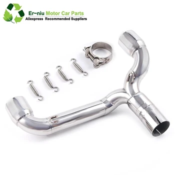 

GSR400 GSR600 BK400 BK600 GSR BK 400 600 Modified Link Pipe Motorcycle Full Exhaust Muffler Escape System Slip-On