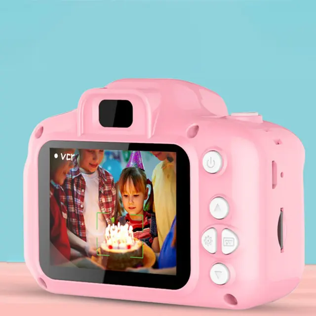 2.0 Inches 800w Pixel High Definition Mini Children's Digital Camera Portable SLR Camera Toys Exquisite Gifts For Children 6