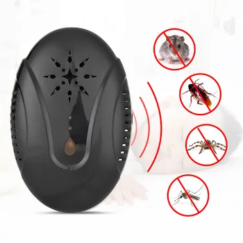 

Ultrasonic Repeller Device Mosquito Killer 110-250V Indoor Cockroach Rat Pest Repellent Insect Rats Spiders Anti Mosquito Killer