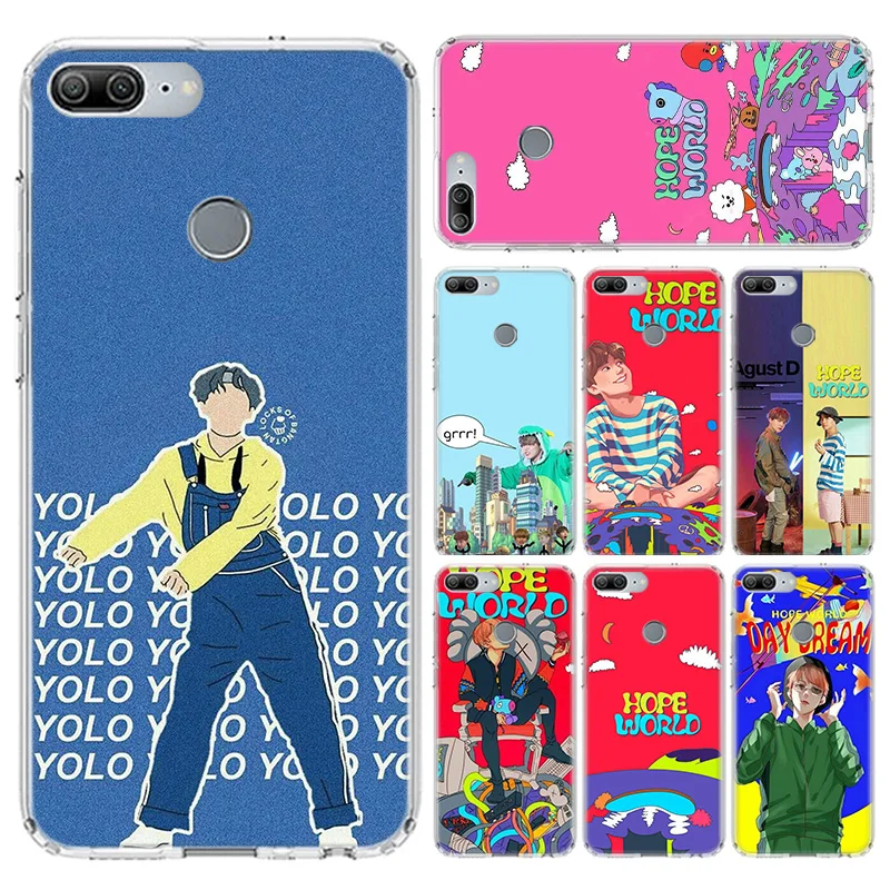 Чехол для телефона Bangtan Boys Honor 8X 9X 7A 7C Pro Y5 Y6 Y7 Y9 2019 8S Мягкий силиконовый чехол 9 10 Lite