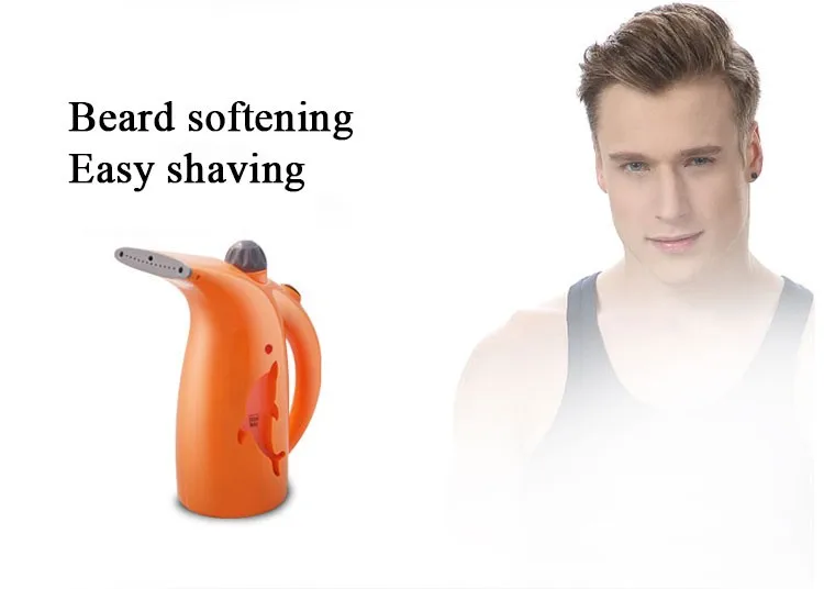 New Portable Garment Steamer 280ml Large Capacity Cloth Steam Iron Multifuntional Handheld Facial Steamer PP Plastic Humidifier