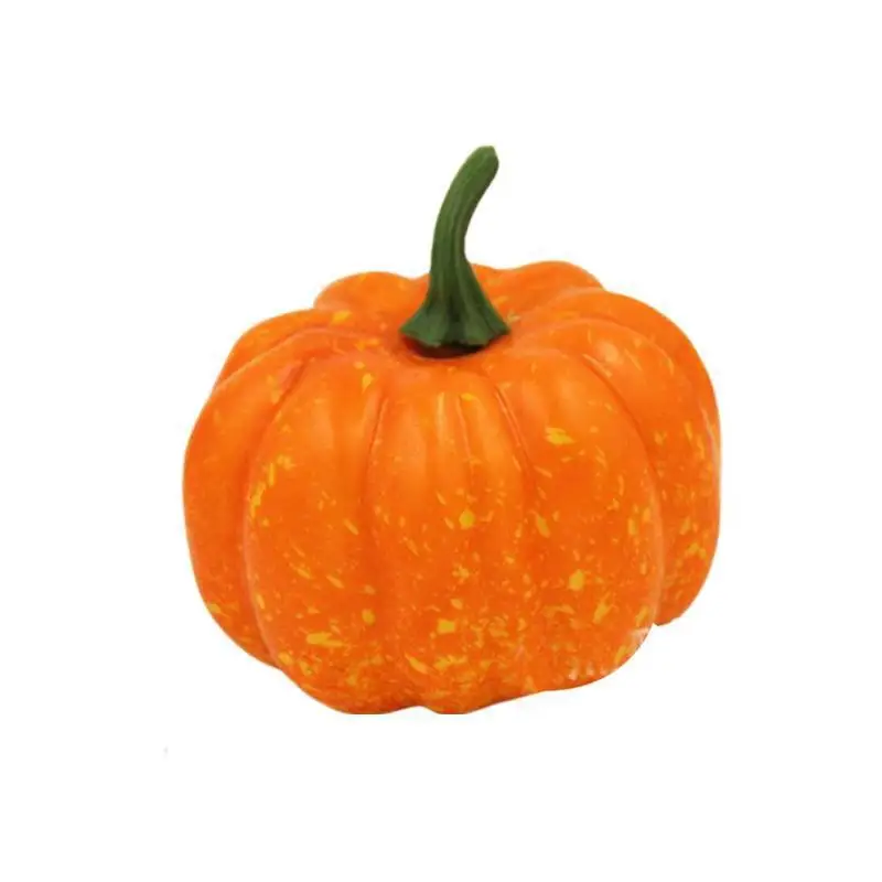 

8.5cm Mini Artificial Pumpkins Simulation Foam Pumpkin Prop Small Pumpkins Fake Foam Halloween Decorations