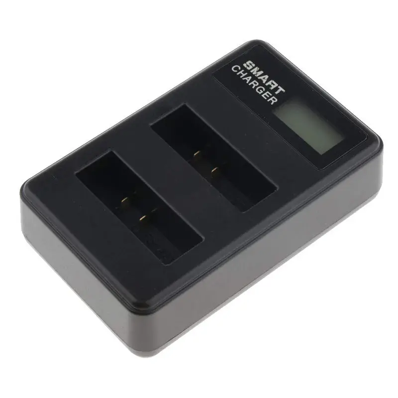 Продвижение-Usb ЖК-дисплей двойной порт зарядное устройство для Xiaomi Yi-Lite/Yi-2/4kplus 4K аксессуары для камеры
