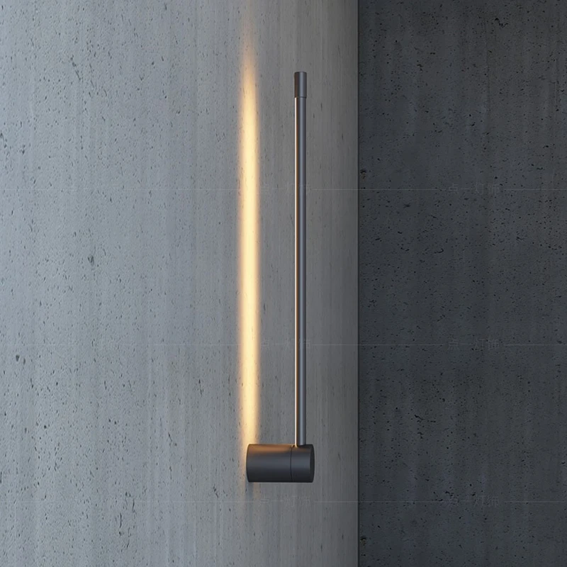 Скандинавский минималистичный Стильный современный настенный светильник для гостиной, спальни, комнаты, индивидуальный Креативный светодиодный настенный светильник для коридора
