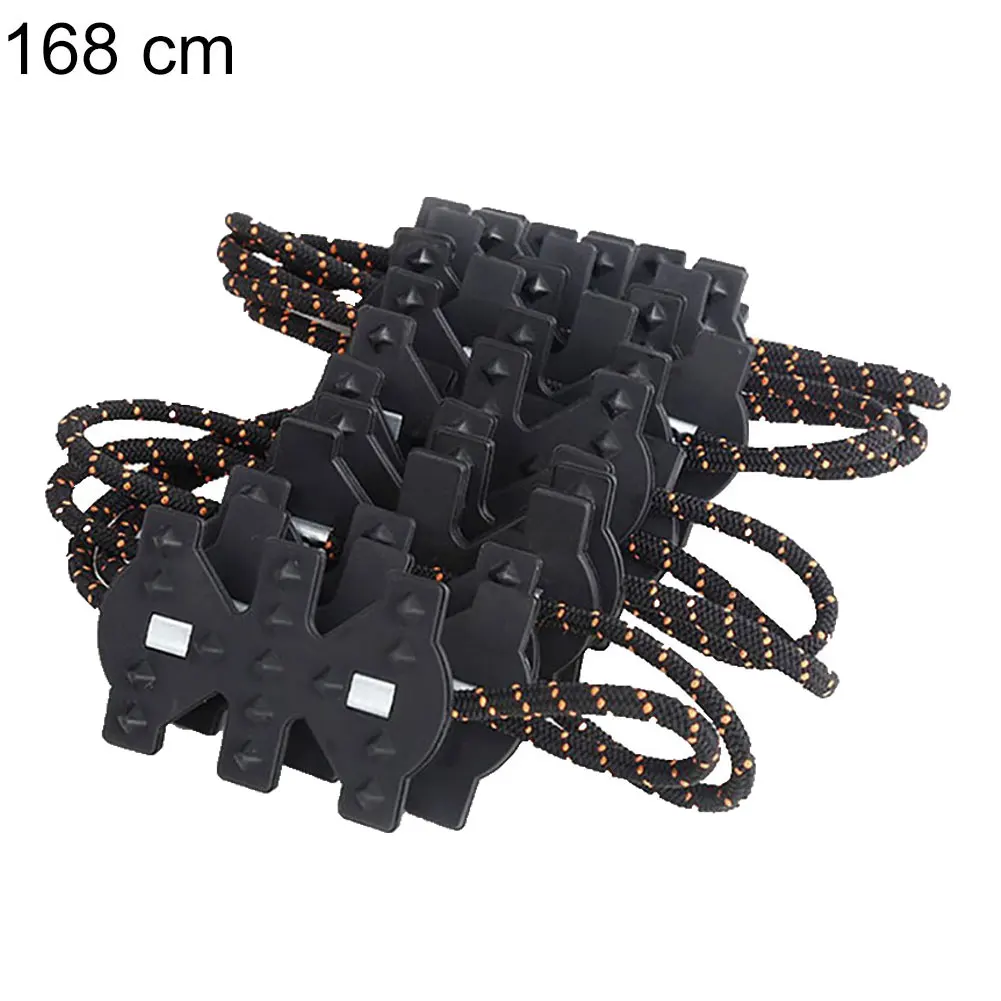 4Pcs Durable Anti-skid Winter Car Truck SUV Safety Anti-slip Wheel Tyre Tire Snow Mud Chain Belt - Цвет: L