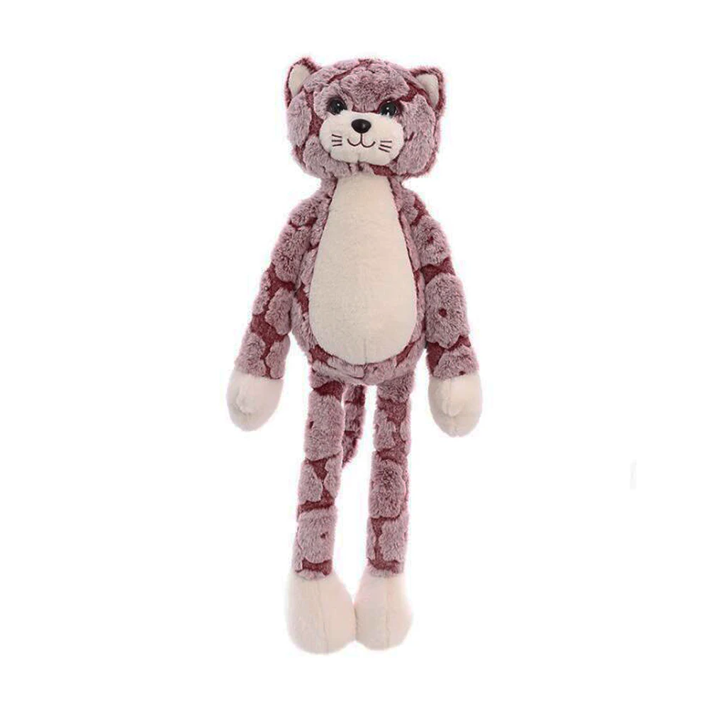 Children Plush Long-legged Hug Cat Baby Kids Stuffed Toy For Christmas Birthday Gift
