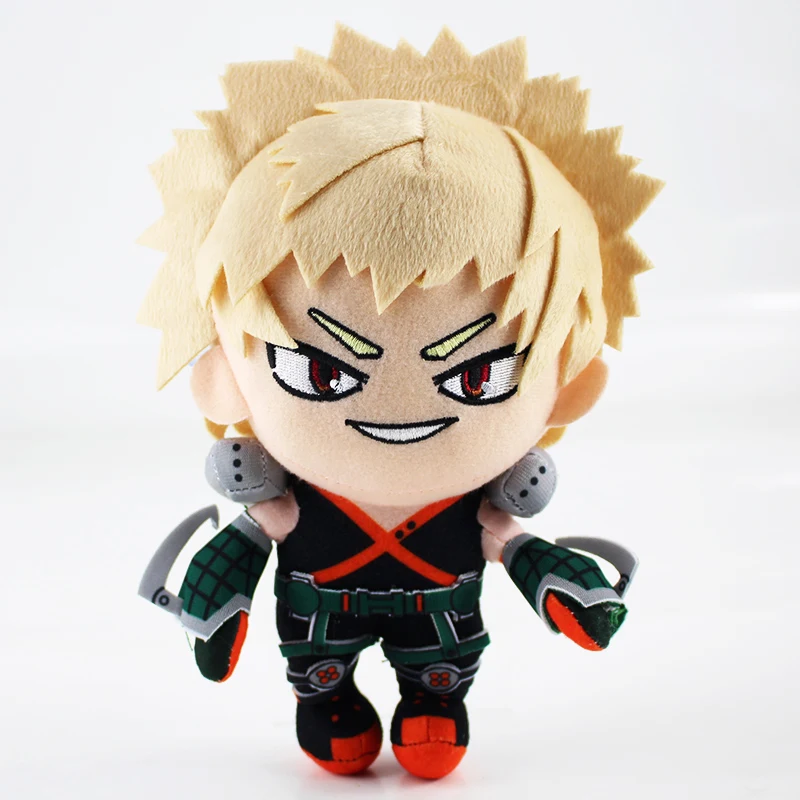 20 см 5 шт./лот My Hero Academy плюшевые игрушки izku Midoriya Todoroki Shoto Katsuki Bakugou мягкие набивные из аниме куклы подарок для детей