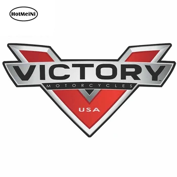 

HotMeiNi 13cm x 7.3cm For VICTORY Personality 3D Custom Car Sticker Motorcycle ATV JDM Car Door Protector Graphics Decal