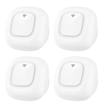 

BEAU-4Pcs Ultrasonic Pest Repeller Electronic Indoor Pest Control Mosquito Repellent Plug in for Kid(EU Plug)