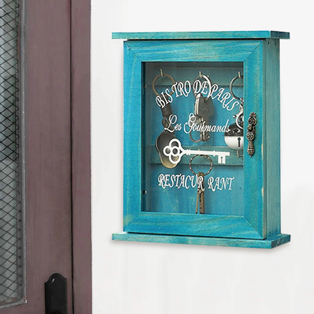 Creative Deco Boite A Cle Murale En Bois | 20 X 6 X 29,5 Cm | Armoire à Clés Boîte à Cle | Non