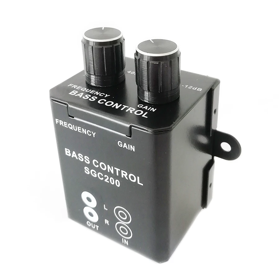 Car Audio Amplifier Bass Boost Rca Level Remote Volume Control Knob