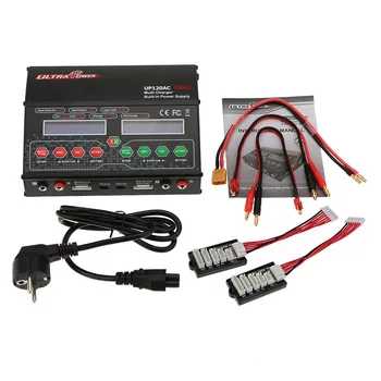 

UltraPower UP120AC DUO 120W/100W LiIo/LiFe/NiMH/NiCD/LiPo Battery Multi Balance Charger/Discharger