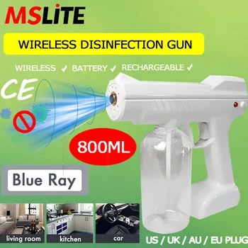 

novedades 2020 automobile atomization sterilizer machine nano steam gun cleaning wireless battery disinfectant gun indoor