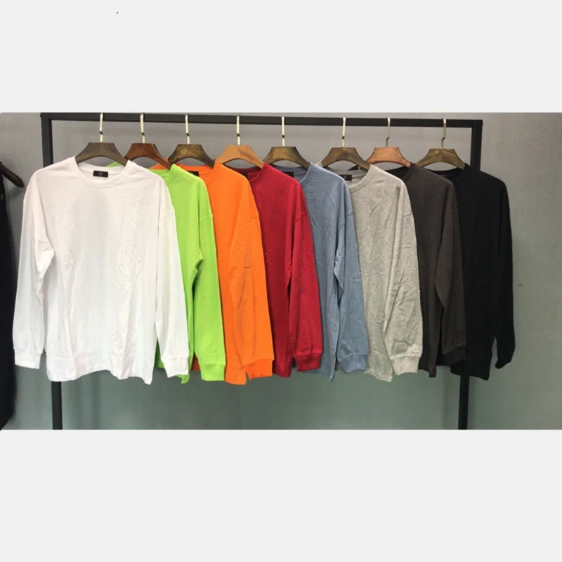 

QoolXCWear 2019 Autumn Pullover Hoodies O Neck Loose Underwear Hoodie Hip Hop INS Casual Sweatshirts 2807