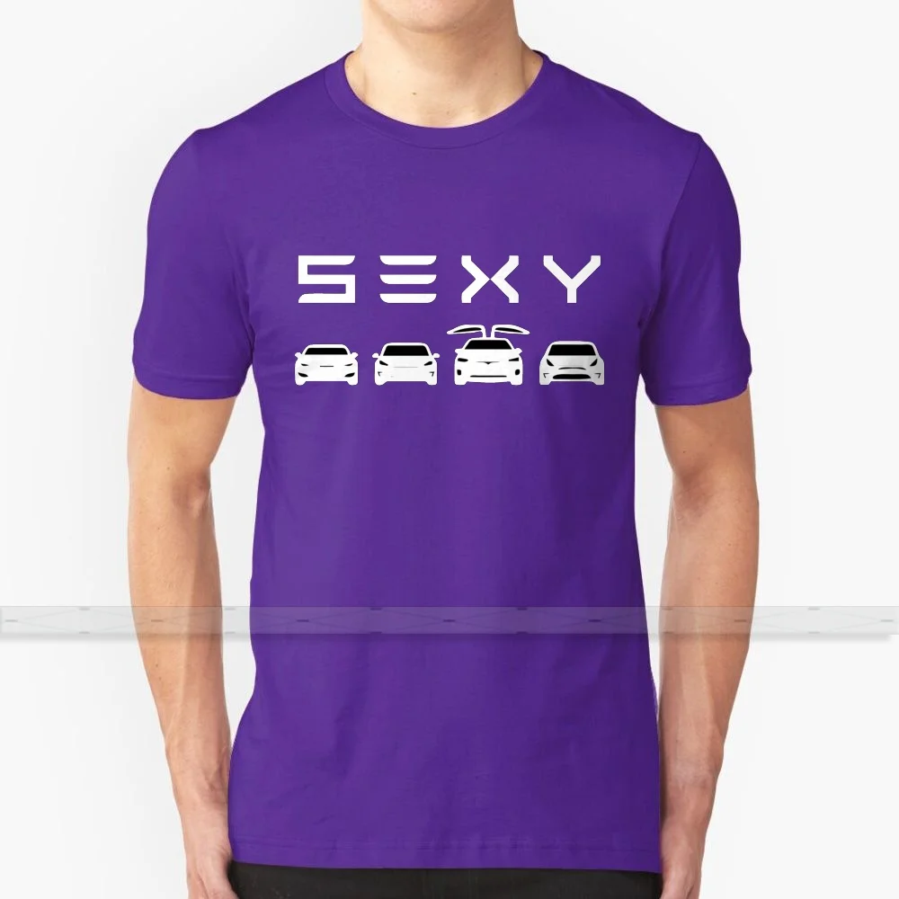 

Best Seller Sexy Tesla Model S Model 3 Model X Model Y Alon Musk Merchandise For Men Women T Shirt Print Top Tees 100% Cotton