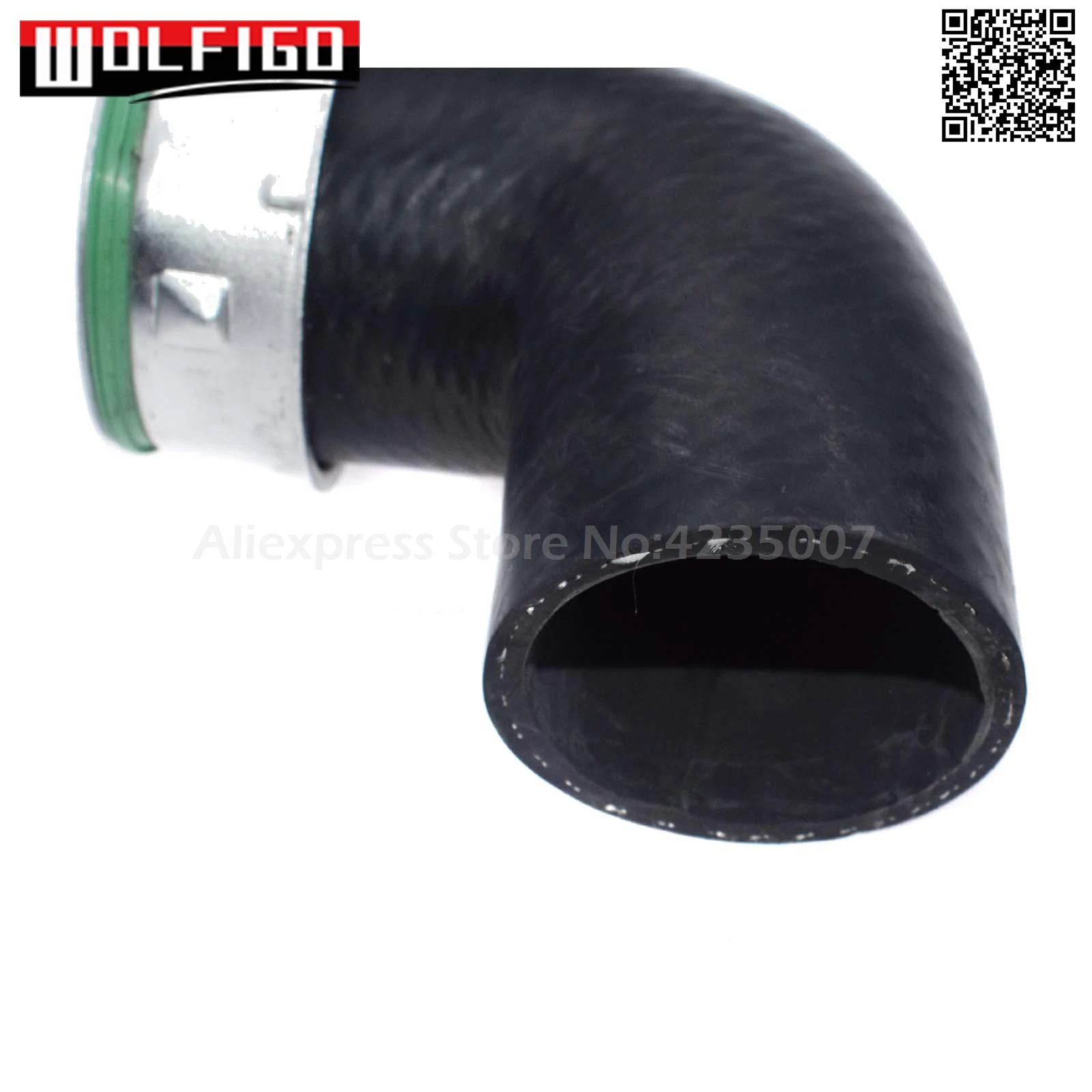 WOLFIGO Turbo Intercooler Hose Pipe 3B0145838 For Audi A4 B6 B7 for Skoda SuperB for VW Passat 1.9 2.0 TDI 3B0 145 838 A New