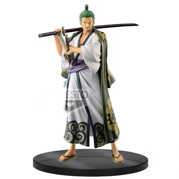 

In stock One Piece Banpresto Figure The Grandline Men vol.2 DXF Roronoa Zoro PVC action figure model toy