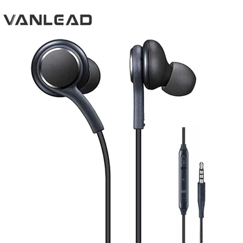

Earphones Stereo In-Ear Bass Music Headset Mic wired 3.5mm Earphones Sport Jogging Running Headset For Samsung S8 Xiaomi