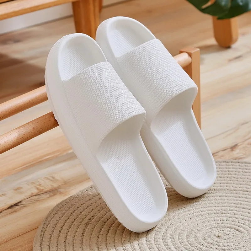 Indoor Slippers for kid thick platform cloud slippers bathroom home slippers non-slip flip flops woman sandals women fashion soft sole eva indoor slides indoor footwear Indoor Slippers