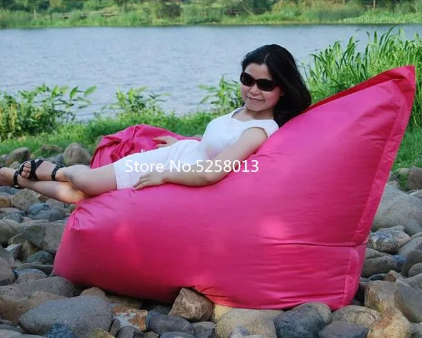 hot pink Темно-серый очень большой плавающий матрац, гигантский бассейн боковая beanbag стул на воде - Цвет: hot pink