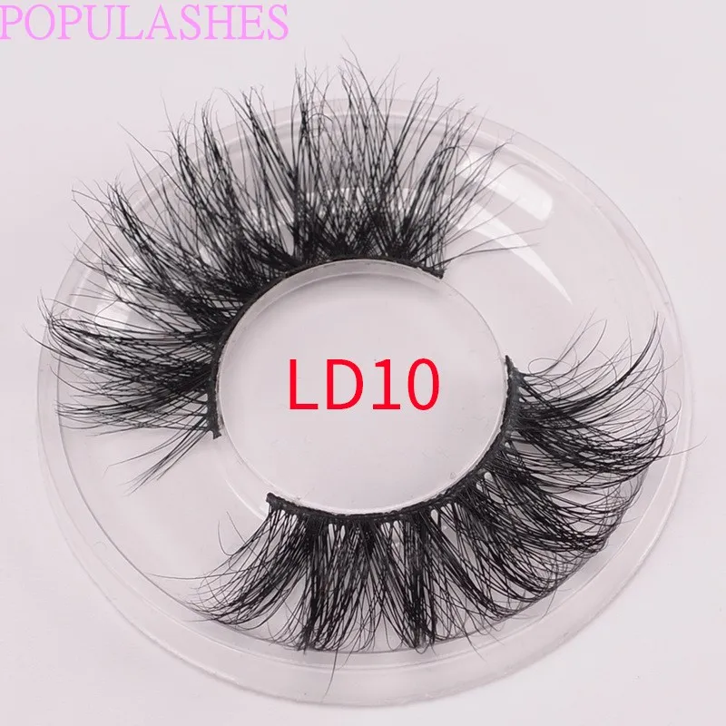 

25mm Mink lashes 3D Mink Eyelashes Natural Fluffy Volume Eyelashes Extension lashes wholesale supplier