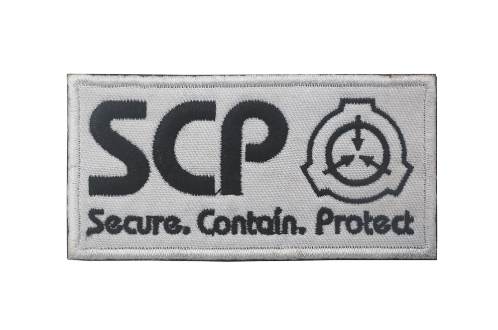 Вышитый крючок и петля SCP патч, scp патчи для джинсов, нашивки значки аппликации патчи для одежды AD-303 - Цвет: Многоцветный