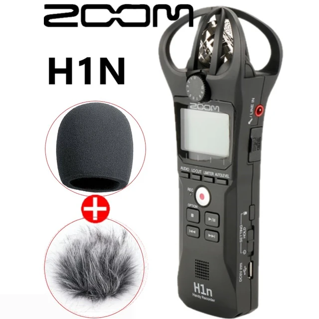 ZOOM H1N Handy Recorder Digital Camera Audio Recorder for Interview SLR  Recording Microphone Pen with gifts