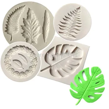 

Leaf Necklace Earrings Bracelet Jewelry Mold Pendants Crystal Scale Jewelry Resin Molds For Jewelry Making Tool