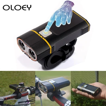 

Cycling Warning Mountain Bike Glare Cycling Equipment LED USB Rechargeable Lamp Headlight Front light Safety Bicycle Lights
