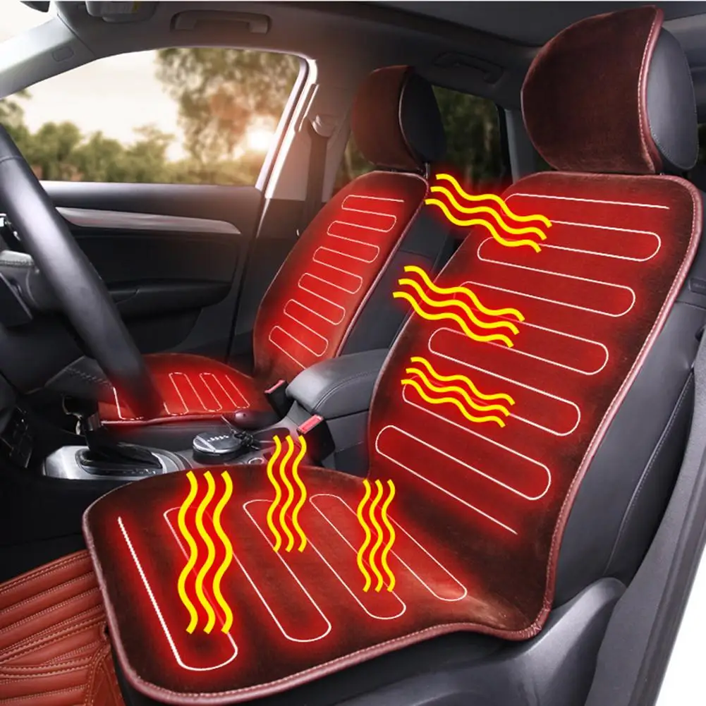 

12V Electric Heated Car Seat Cushion Winter Car Seat Pad Car Heated Seat Covers Universal Car Heated Seat Cushion For Winter