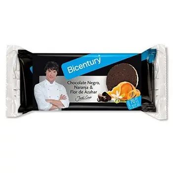 

Bicentury - Rice pancakes 4x2 - 132g - Chocolate Negro, Naranja y Azahar