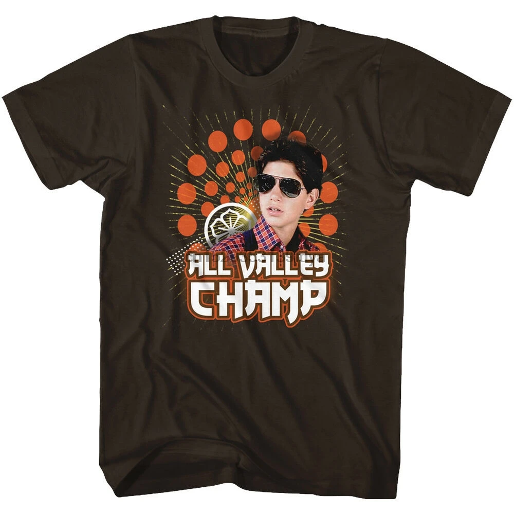 Детская футболка для каратэ All Valley Champ портретная коричневая | Мужская одежда