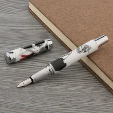 Синий и белый фарфор Лотос живопись Средний Перьевая ручка