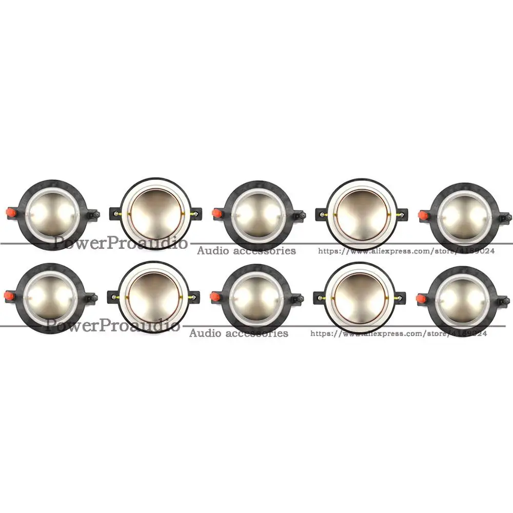 10pcs Replacement For B&ampC DE75 DE750 DE82 DE85 DE750TN EAW CD-5001 8 ohm High Quality Aftermarket Diaphragm | Электроника