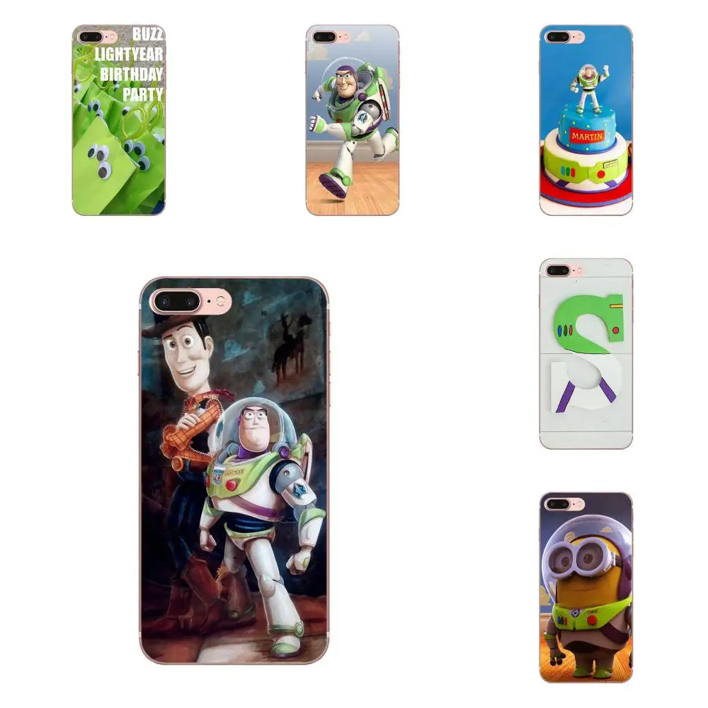 Чехол для телефона Woody Buzz Lightyear Xiaomi CC9 CC9E Mi 3 4 4i 5 5S 6 6X 8 9 SE Play Plus Pro Lite A1 Mix 2 Note 3|Бамперы|