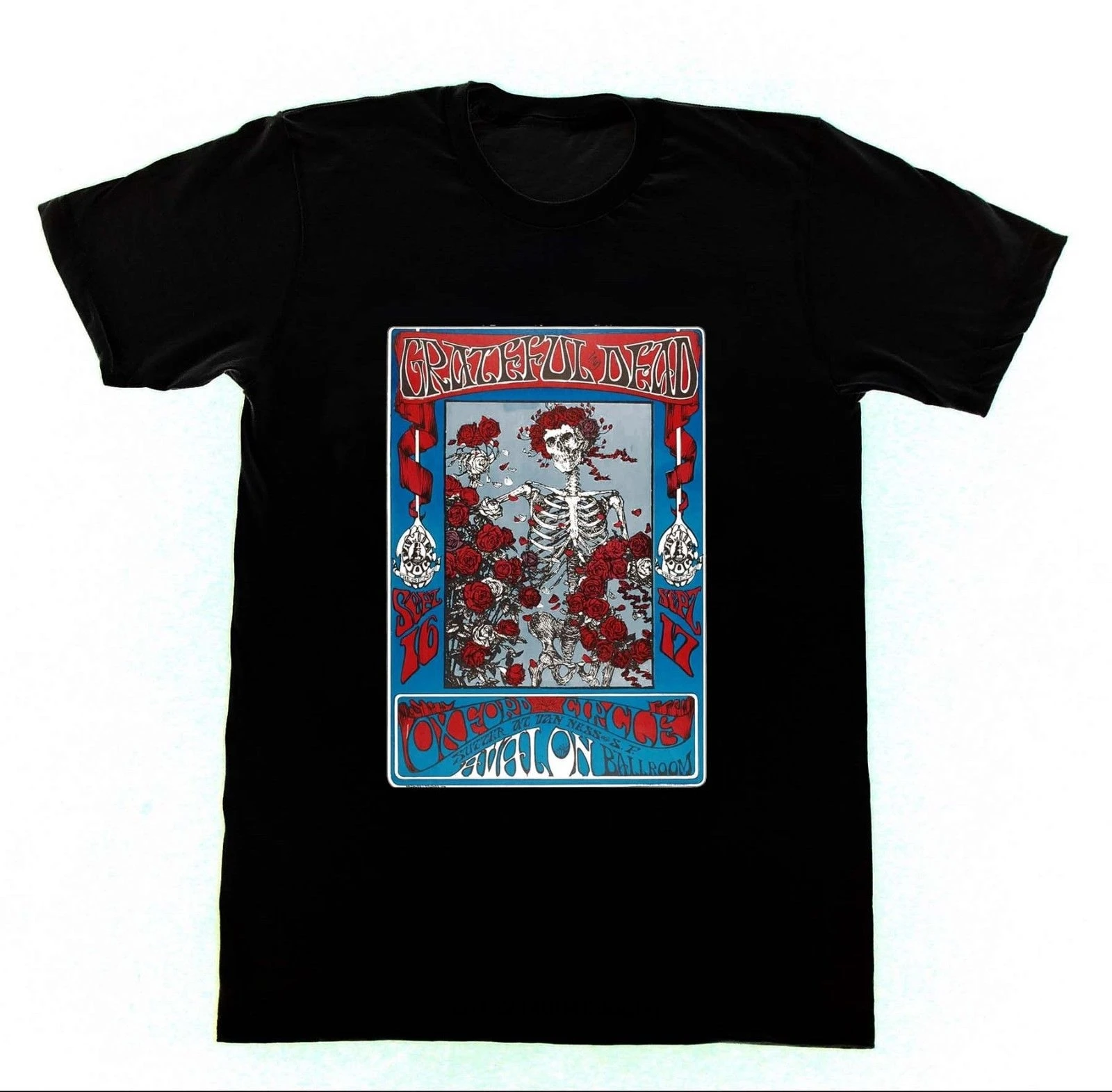 Grateful Dead Футболка 13 рубашка скелет и розы Джерри Гарсия мышь винтажная Горячая