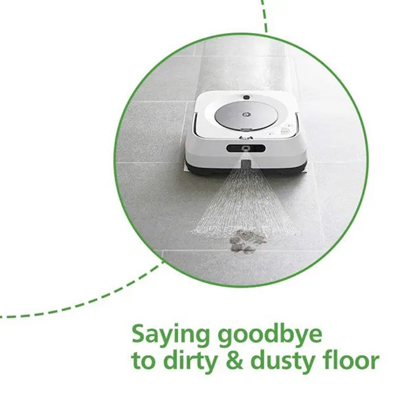 Washable Wet Mopping Pads Compatible Braava Jet M6 Series, Reusable Wet Pads for Braava Jet M6 Robot Mop 10Pcs