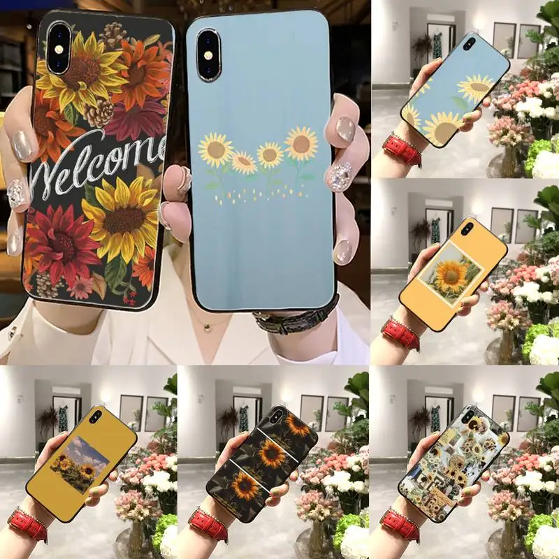 Temptation sunflower Phone Case for iPhone 11 12 pro XS MAX 8 7 6 6S Plus X 5S SE 2020 XR Temptation sunflower Phone Case for iPhone 11 12 pro XS MAX 8 7 6 6S Plus X 5S SE 2020 XR