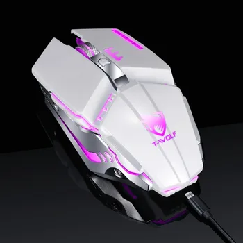 

7 Color Breathing Light Wireless Gaming Mouse Optical Travel Mice With USB Receiver For Notebook/PC/Laptop/Computer