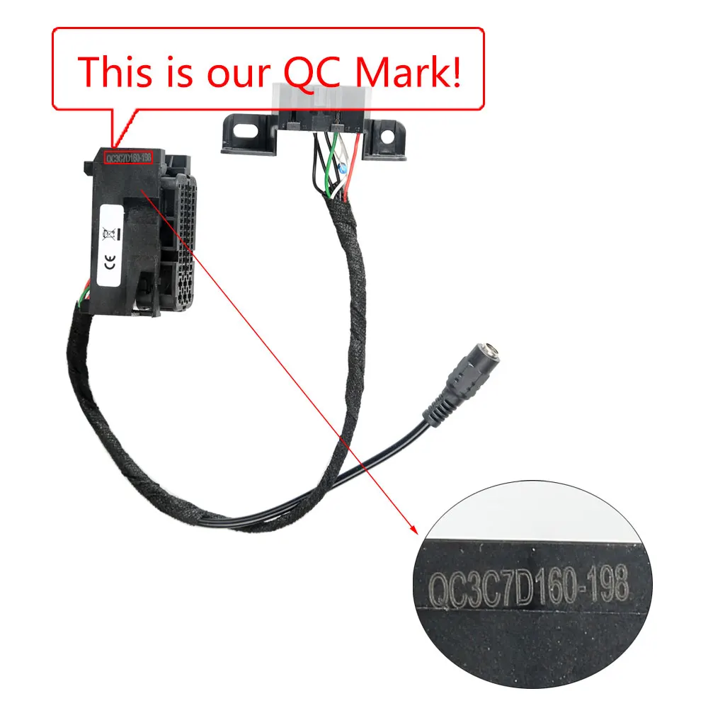Quality Cable for BMW ISN DME Cable for MSV and MSD Works With Xhorse VVDI2 or CGDI for BMW