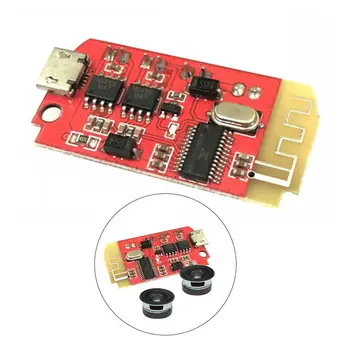 

CT14 Micro 4.2 Stereo Bluetooth Power Amplifier Board Module 5VF 5W+5W Mini with Charging Port for Refitting Idle Sound Box
