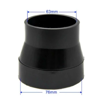

Parts Air Intake Connector DIY Replacement Universal 76-63mm Air-Filter