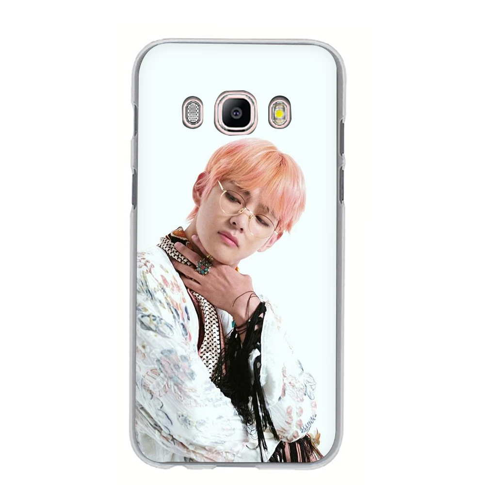 H11 Корейский KPOP хип-хоп V Kim Tae-hyung жесткий чехол для телефона для samsung Galaxy A7 A8 A9 A10 A30 A40 A50 A70 - Цвет: H11