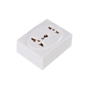 

White Surface Mounted 3 pins Wall Power Socket 3500W CN AU 16A Plug Socket Multienchufe Electrical Socket For Air Conditioner